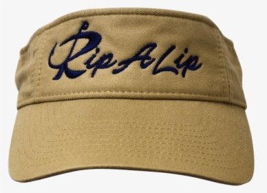 Khaki & Navy Cotton Rip A Lip Visor"  Class= - Beanie, HD Png Download, Free Download