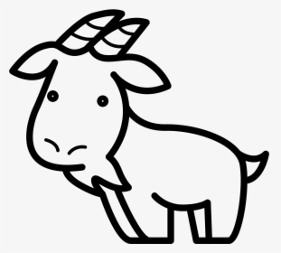 Svg Goat , Png Download - Cute Goat Icon, Transparent Png, Free Download