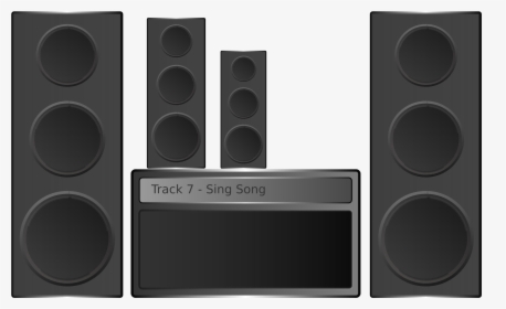Clipart - Sound System Png Clipart, Transparent Png, Free Download