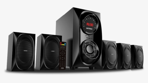 1 Xm 6040 Sufb With Satellite Speakers - 5.1 Intex Home Theatre Price, HD Png Download, Free Download