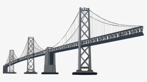 Bridge Png - Oakland Bay Bridge, Transparent Png, Free Download