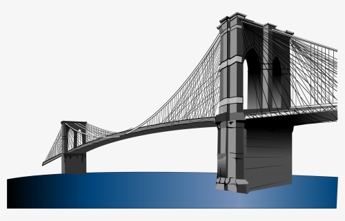 City Bridge Png Free Download - Brooklyn Bridge Clipart, Transparent Png, Free Download