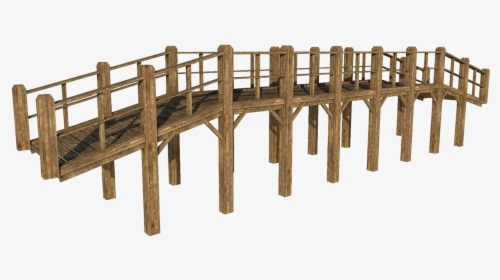 Wooden Bridge Png, Transparent Png, Free Download