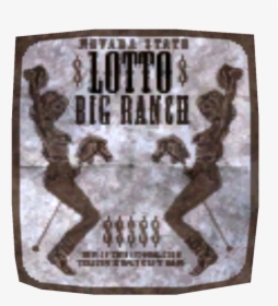 Lottery Ticket - Fallout New Vegas Big Ranch Nevada Poster, HD Png Download, Free Download