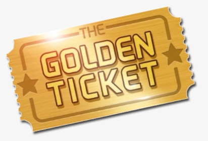 Clip Art Golden Art Youtube Willy - Golden Ticket, HD Png Download, Free Download