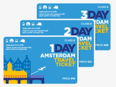 Amsterdam Region Travel Ticket, HD Png Download, Free Download