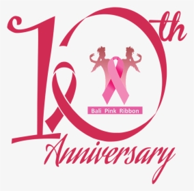 10th Anniversary Breast Cancer Awareness, HD Png Download, Free Download