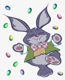 Clipart - Transparent Easter Bunny Hopping Png, Png Download, Free Download
