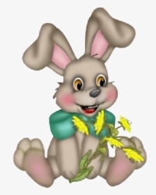 Easter Bunny Png Free Download - Spring Bunny Clip Art, Transparent Png, Free Download