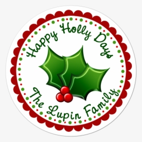 Transparent Holly Png - Circle, Png Download, Free Download