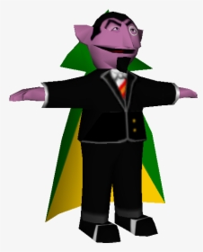 Download Zip Archive - Count Von Count Model, HD Png Download, Free Download