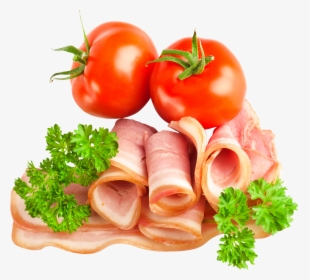 Bacon Png - Помидоры И Зелень Png, Transparent Png, Free Download