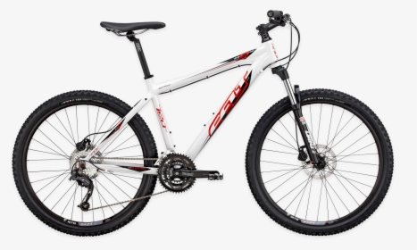 Bicycle Png - White Cannondale Mountain Bike, Transparent Png, Free Download
