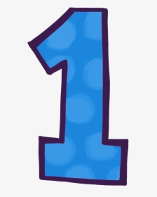 Kidlit Tv Is One Year Old Next Month - Number 1 Clipart, HD Png Download, Free Download