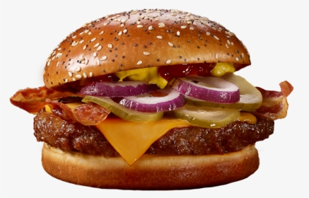Burger-bacon - Mcdonalds Angus Burger Png, Transparent Png, Free Download