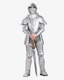 Costume Knight Plate Armour King Arthur - Mens Knight Costume, HD Png Download, Free Download
