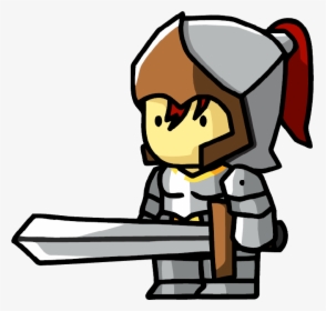 Cartoon Jousters - Scribblenauts Knight, HD Png Download, Free Download