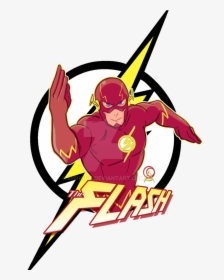 The Flash By Shinobi7 - Logo Superhero Flash Png, Transparent Png, Free Download