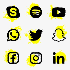 Rustic Social Media Icon Web App Social Media Typewriter - Whatsapp, HD Png Download, Free Download