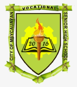 Logo Sma Saraswati 1 Denpasar Real Clipart And Vector - City Of Meycauayan Vocational School, HD Png Download, Free Download