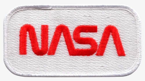 Nasa Worm Embroidered - Nasa Worm Logo Patch, HD Png Download, Free Download