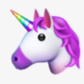 •unicorn Emoji 🦄 Unicorn Emoji Emoticon Iphone Iphonee - Unicorn Emoji Iphone Png, Transparent Png, Free Download