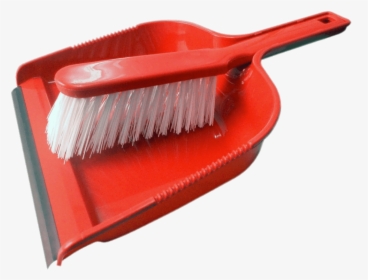 Red Dustpan And Brush Set - Dustpan Clipart Transparent Background, HD Png Download, Free Download