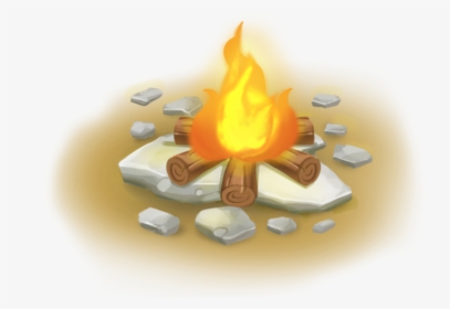 Campfire Transparent Background - Campfire With Transparent Background, HD Png Download, Free Download