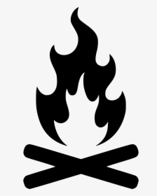 Campfire - Camp Fire Icon Vector, HD Png Download, Free Download