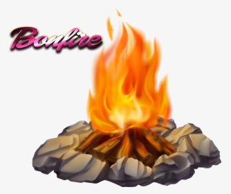 Campfire Bonfire Camping Clip Art - Transparent Background Campfire Png, Png Download, Free Download