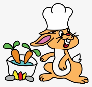 Chef Rabbit Clip Arts - Pixabay Clipart Chef, HD Png Download, Free Download