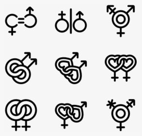 Genders - Jewelry Icon, HD Png Download, Free Download