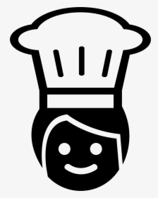 Transparent Chef"s Hat Clipart - Chef Icon Png Transparent, Png Download, Free Download