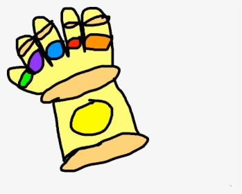 Thanos Infinity Gauntlet Drawing, HD Png Download, Free Download
