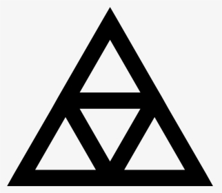 The Icon Is A Depiction Of The Triforce, A Game Element - Kkk Triangle, HD Png Download, Free Download