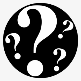 Question Marks , Png Download - Question Marks Black And White, Transparent Png, Free Download