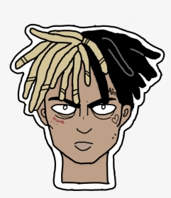 #xxxtentacion - Cartoon With White Background, HD Png Download, Free Download