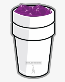 Youtube Purple Drank Clip Art Cups Transprent - Lean Cup Png, Transparent Png, Free Download
