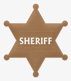 Badge Sheriff Royalty-free Clip Art - Emblem, HD Png Download, Free Download