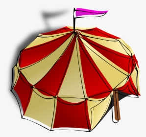 Circus, Tent, Entertainment, Carnival, Event, Party - Circus Tent Clip Art, HD Png Download, Free Download