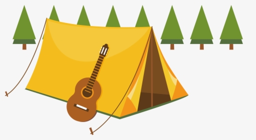 Camping Summer Camp Tent Illustration - Tent Illustration, HD Png Download, Free Download