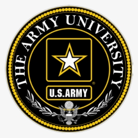 Army University Logo - Us Army, HD Png Download, Free Download