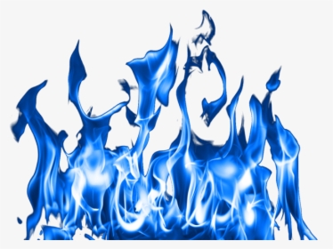 Blue Fire Psd, HD Png Download, Free Download