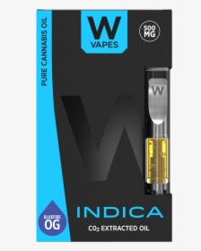 W Vapes Vaping Vape Pens Blue Fire Og Indica 500mg - Sour Diesel Thc Cartridge, HD Png Download, Free Download