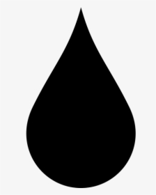 Teardrop Black And White, HD Png Download, Free Download