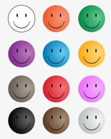 Printable Smiley Face Symbol, HD Png Download, Free Download