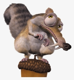Ice Age Squirrel Png Image - Ice Age Scrat 2002, Transparent Png, Free Download