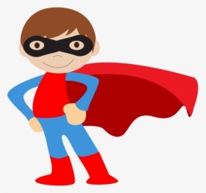 Superhero Kids Dressed As Superheroes Clipart Super - Superhero Clipart, HD Png Download, Free Download