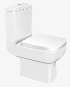 White Toilet Png Clip Art, Transparent Png, Free Download