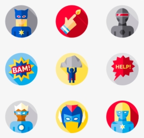 Superhero - Woman Icon Vector Png, Transparent Png, Free Download